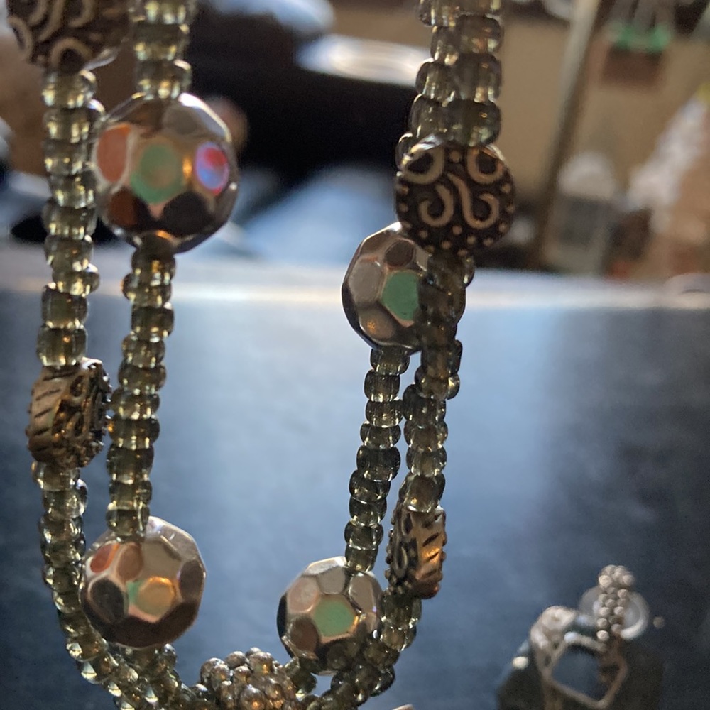 Statement Necklace With Earrings Bundle - image 7